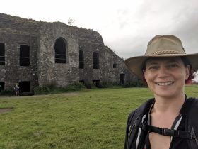 Photo of Emma at the Hellfire Club